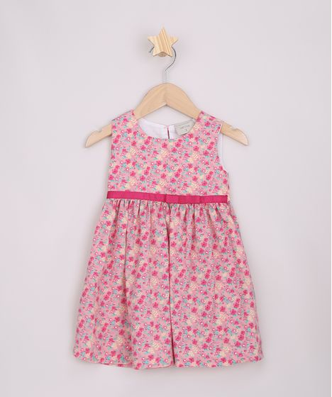 vestidos infantis estampados