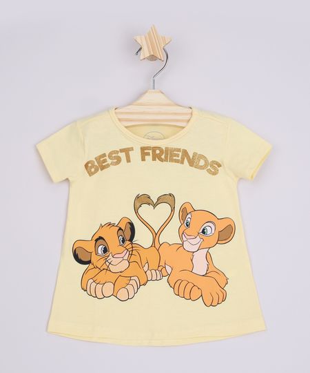 Blusa-Infantil-Ampla-Simba-e-Nala-O-Rei-Leao--Best-Friends--Manga-Curta-Amarelo-9969035-Amarelo_1 Blusa-Infantil-Ampla-Simba-e-Nala-O-Rei-Leao--Best-Friends--Manga-Curta-Amarelo-9969035-Amarelo_1