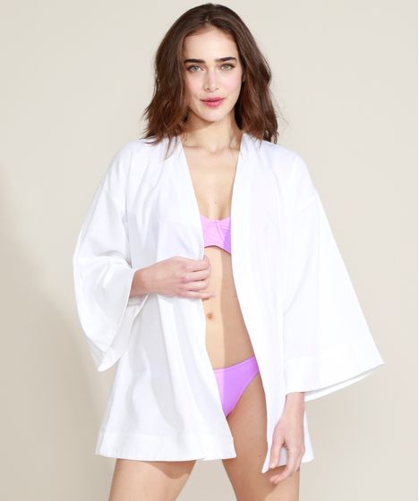 kimono de linho