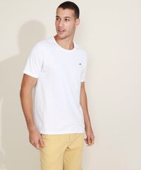 Camiseta-Masculina-Basica-com-Bordado-Manga-Curta-Gola-Careca-Branca-9964823-Branco_5