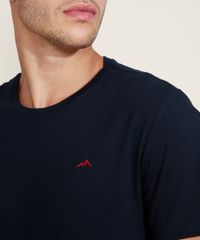 Camiseta-Masculina-Basica-com-Bordado-Manga-Curta-Gola-Careca-Azul-Marinho-9964823-Azul_Marinho_4
