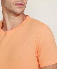 Camiseta-Masculina-Basica-Manga-Curta-Gola-Careca-Laranja-Claro-9947820-Laranja_Claro_4