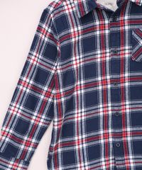 Camisa-Infantil-Estampada-Xadrez-com-Bolso-Manga-Longa-Azul-Marinho-9808454-Azul_Marinho_3