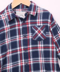 Camisa-Infantil-Estampada-Xadrez-com-Bolso-Manga-Longa-Azul-Marinho-9808454-Azul_Marinho_4