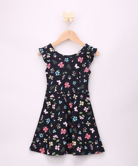 Vestido-Infantil-Texturizado-Estampado-Floral-com-Vazado-e-Babado-Alca-Larga-Preto-9952056-Preto_1 Vestido-Infantil-Texturizado-Estampado-Floral-com-Vazado-e-Babado-Alca-Larga-Preto-9952056-Preto_1