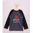 Camiseta-de-Praia-Infantil-Raglan-Playstation-Manga-Longa-com-Protecao-UV50--Preto-9964876-Preto_1