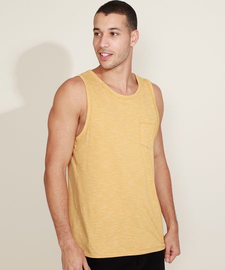 Regata-Masculina-Basica-com-Bolso-Gola-Careca-Mostarda-9964749-Mostarda_1