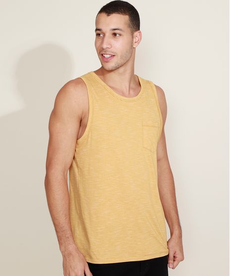 Regata-Masculina-Basica-com-Bolso-Gola-Careca-Mostarda-9964749-Mostarda_1