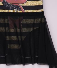 Maio-Infantil-LOL-Surprise-Queen-B-com-Listras-e-Babado-Protecao-UV50----Saia-de-Tule-Preto-9957697-Preto_5