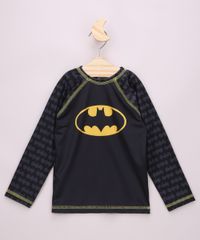 Camiseta-de-Praia-Infantil-Raglan-Batman-Manga-Longa-com-Protecao-UV50--Preto-9959657-Preto_1