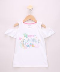 Blusa-Infantil-Open-Shoulder--Amor-Pelos-Bichinhos--com-Paete-Manga-Curta-Off-White-9955409-Off_White_1