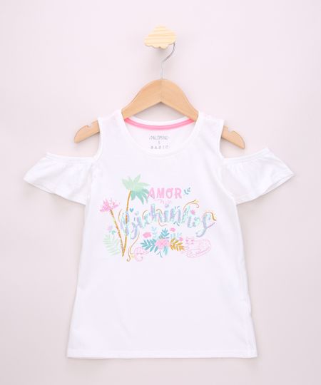 Blusa-Infantil-Open-Shoulder--Amor-Pelos-Bichinhos--com-Paete-Manga-Curta-Off-White-9955409-Off_White_1