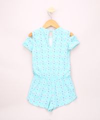 Macaquinho-Infantil-Open-Shoulder-Estampado-de-Estrelas-Manga-Curta-Verde-Agua-9952889-Verde_Agua_2