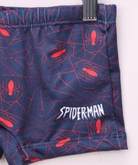 Sunga-Infantil-Boxer-Homem-Aranha-Estampada-com-Protecao-UV50--Azul-Marinho-9964837-Azul_Marinho_5