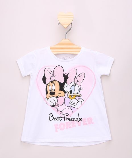 Blusa-Infantil-Ampla-Minnie-e-Margarida-Coracao-com-Glitter-Manga-Curta-Branca-9969015-Branco_1