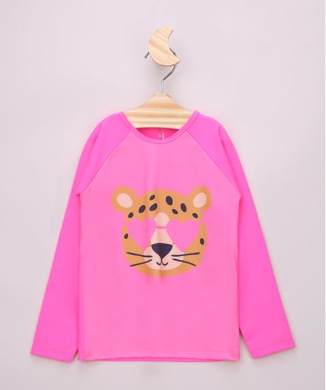 Blusa-de-Praia-Infantil-Raglan-Onca-Divertida-Manga-Longa-com-Protecao-UV50--Pink-9959504-Pink_1