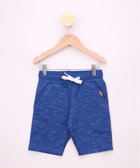 Bermuda-de-Moletom-Infantil-com-Cordao-e-Bolsos-Azul-Royal-9968436-Azul_Royal_1