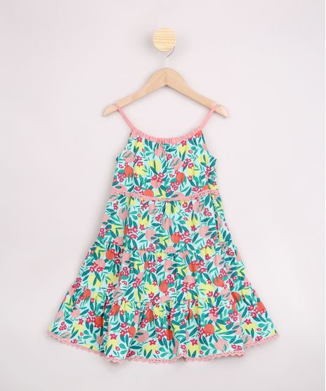 Vestido-Infantil-Estampado-Floral-Babado-Alcas-Finas--e-Renda-Verde-Claro-9948550-Verde_Claro_1