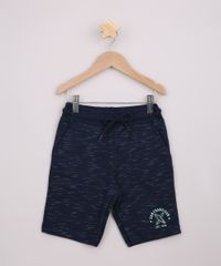 Bermuda-de-Moletom-infantil-com-Bolsos-e-Cos-Canelado-Azul-Marinho-9965812-Azul_Marinho_1
