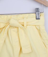Short-Infantil-de-Sarja-Clochard-com-Faixa-e-Bolsos-Amarelo-9965920-Amarelo_3