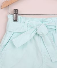Short-Infantil-de-Sarja-Clochard-com-Faixa-e-Bolsos-Verde-Claro-9965928-Verde_Claro_3