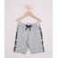 Bermuda-de-Moletom-infantil-Recorte-lateral--Playstation--com-Bolsos-e-Cos-Canelado-Cinza-Mescla-9970293-Cinza_Mescla_1