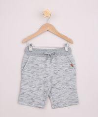 Bermuda-de-Moletom-infantil-com-Bolsos-e-Cos-Canelado-Cinza-Mescla-Claro-9968433-Cinza_Mescla_Claro_1