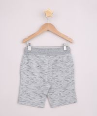 Bermuda-de-Moletom-infantil-com-Bolsos-e-Cos-Canelado-Cinza-Mescla-Claro-9968433-Cinza_Mescla_Claro_2
