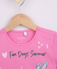 Blusa-Infantil--I-Love-Fun-Days-Summer--com-Glitter-Manga-Curta-Rosa-9965731-Rosa_4