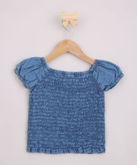 Blusa-Jeans-Infantil-com-Lastex-Manga-Bufante-Azul-Medio-9967379-Azul_Medio_2