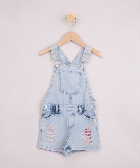 Jardineira-Jeans-Infantil-Destroyed-com-Bolsos-Azul-Claro-9957878-Azul_Claro_1
