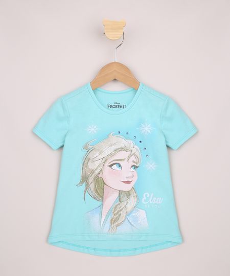 Blusa-Infantil-Ampla-Elsa-Frozen-com-Strass-Manga-Curta-Verde-Agua-9954818-Verde_Agua_1