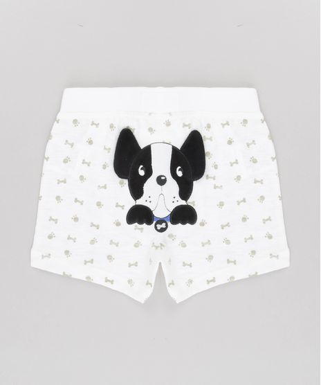 Short-Estampado-Bulldog-em-Algodao---Sustentavel-Off-White-8600856-Off_White_1