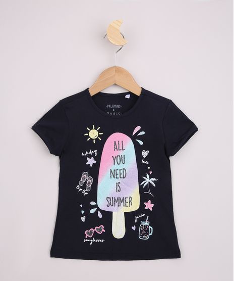 Blusa-Infantil-Sorvete-com-Brilho-Manga-Curta-Azul-Marinho-9965730-Azul_Marinho_1