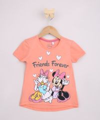 Blusa-Infantil-Ampla-Minnie-e-Margarida-Manga-Curta-Coral-9968359-Coral_1