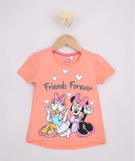 Blusa-Infantil-Ampla-Minnie-e-Margarida-Manga-Curta-Coral-9968359-Coral_1