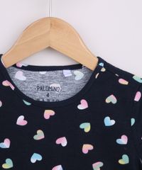 Blusa-Infantil-Estampada-de-Coracoes-Manga-Curta-Azul-Marinho-9965737-Azul_Marinho_3