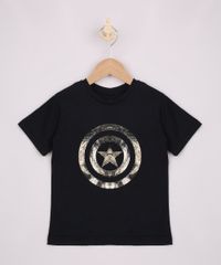Camiseta-Infantil-Capitao-America-Metalizada-Manga-Curta-Preta-9970464-Preto_1