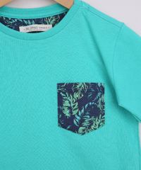 Camiseta-Infantil-com-Bolso-Estampado-Manga-Curta-Verde-9968702-Verde_3