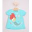 Blusa-Infantil-Ampla-Pequena-Sereia-Ariel-com-Brilho-Manga-Curta-Verde-Agua-9965641-Verde_Agua_1