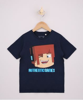 Camiseta-Infantil-Authentic-Games-Metalizada-Manga-Curta-Azul-Marinho-9968324-Azul_Marinho_1