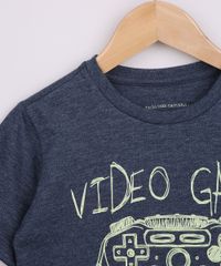 Camiseta-Infantil--Video-Game-Rock-Star--Manga-Curta-Azul-Marinho-9968616-Azul_Marinho_4