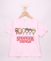 Blusa-Juvenil-Ampla-Stranger-Things-Manga-Curta-Rosa-Claro-9967689-Rosa_Claro_1