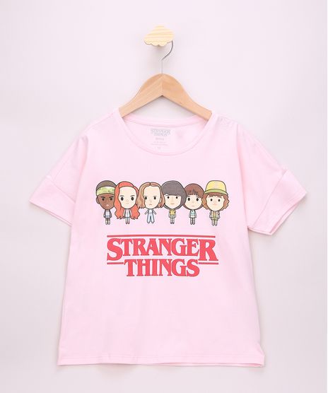 Blusa-Juvenil-Ampla-Stranger-Things-Manga-Curta-Rosa-Claro-9967689-Rosa_Claro_1