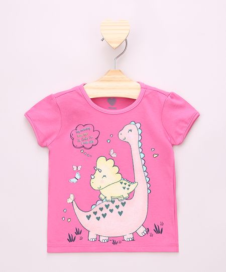 Blusa-Infantil-Dinossauros-com-Glitter-Manga-Curta-Pink-9964675-Pink_1 Blusa-Infantil-Dinossauros-com-Glitter-Manga-Curta-Pink-9964675-Pink_1