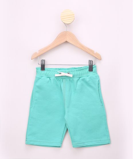 Bermuda-de-Moletom-Infantil-Basica-Verde-Agua-9651240-Verde_Agua_1
