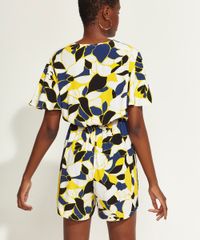 Macaquinho-Feminino-DVF-Estampado-Floral-Geometrico-com-Transpasse-Manga-Curta-Multicor-9954223-Multicor_2