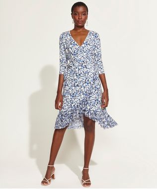 Vestido-Feminino-DVF-Curto-Envelope-Estampado-de-Libelulas-com-Babado-Manga-3-4-Off-White-9954179-Off_White_1