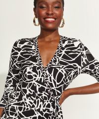 Vestido-Feminino-DVF-Longo-Envelope-Estampado-Assinatura-Manga-3-4-Preto-9954181-Preto_3