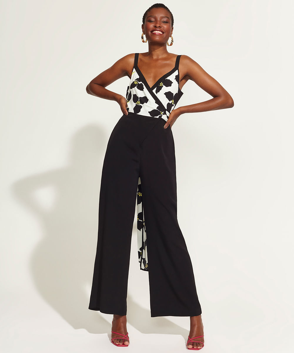 Macacão floral - DVF